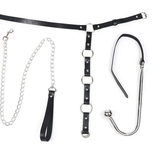 5853 Hook EverydayUse and with Anal Kinky Collar Leash 0614